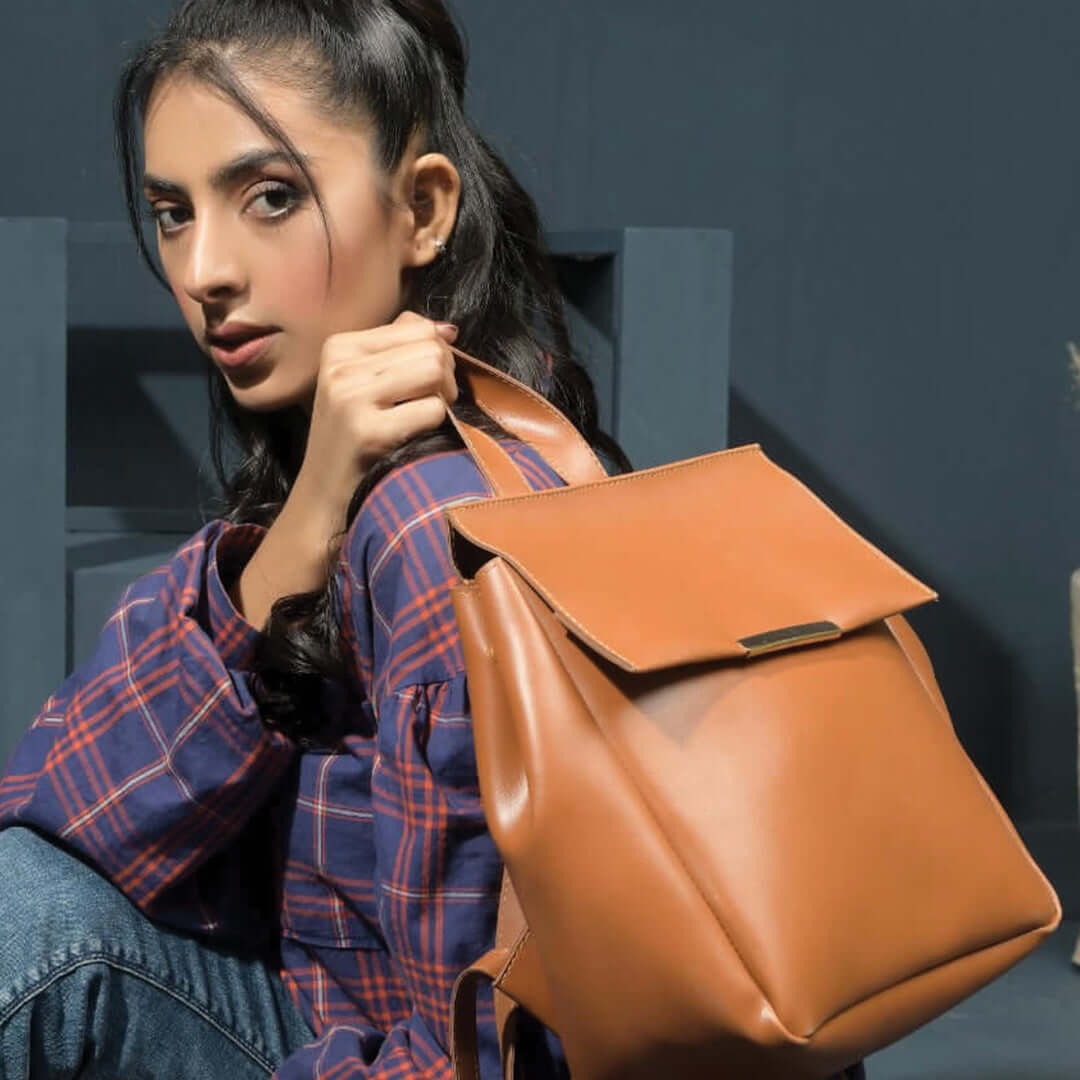 BAGPACK BROWN - Bag X