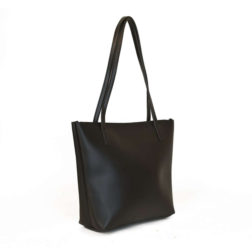 Infinity Black women's tote bag in black by Bag X