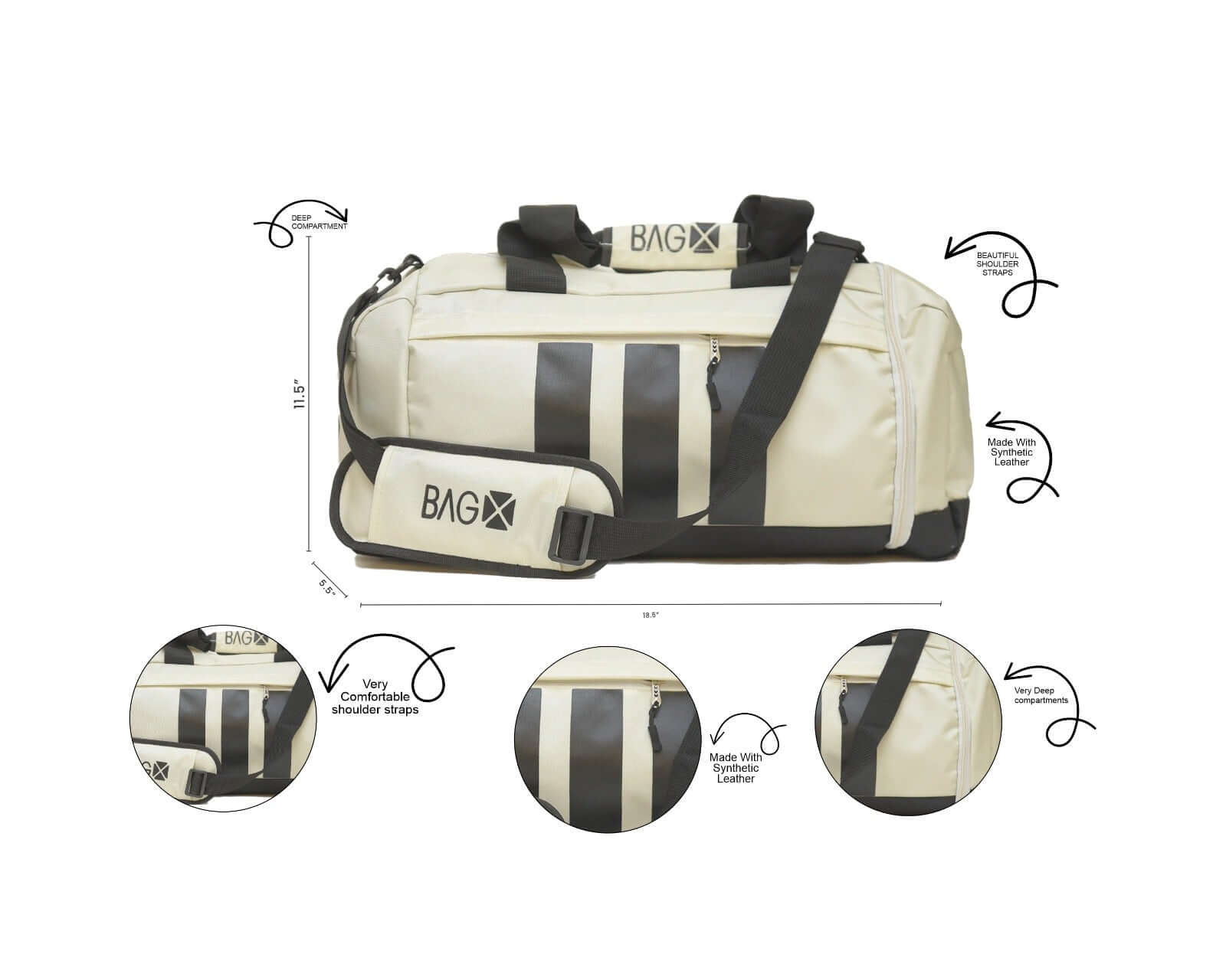 CHICAGO WHITE - Bag X