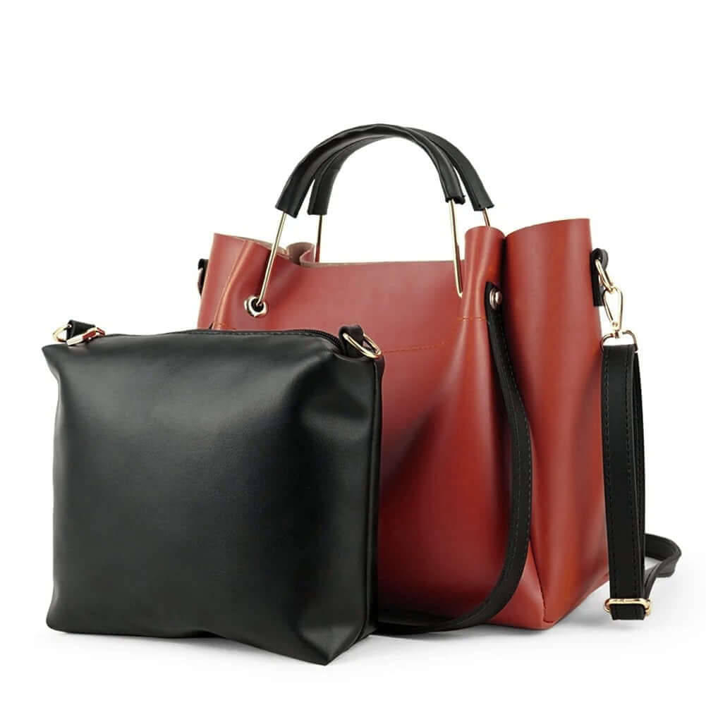 Georgia Maroon women's handbag in maroon by Bag X