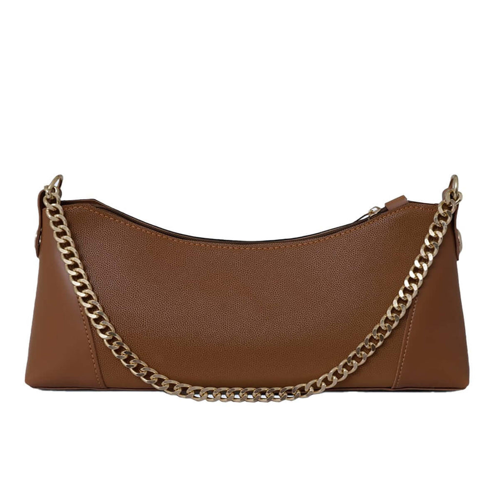 Crescent Brown women's handbag in brown by Bag X