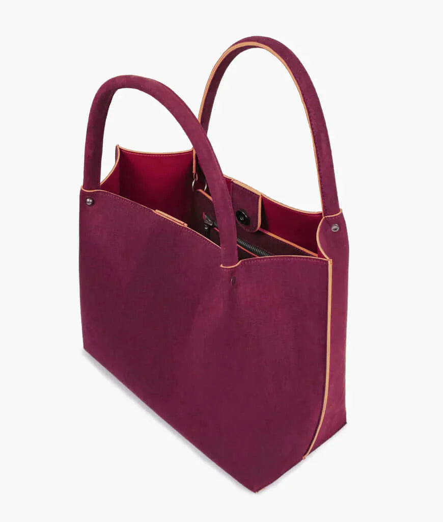 OXI SUEDE MAROON - Bag X