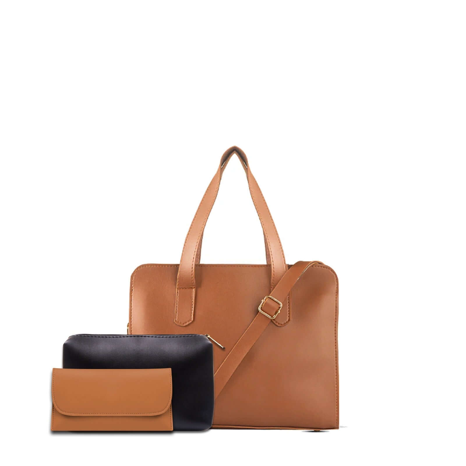 HAZEL 3 PCS BROWN - Bag X