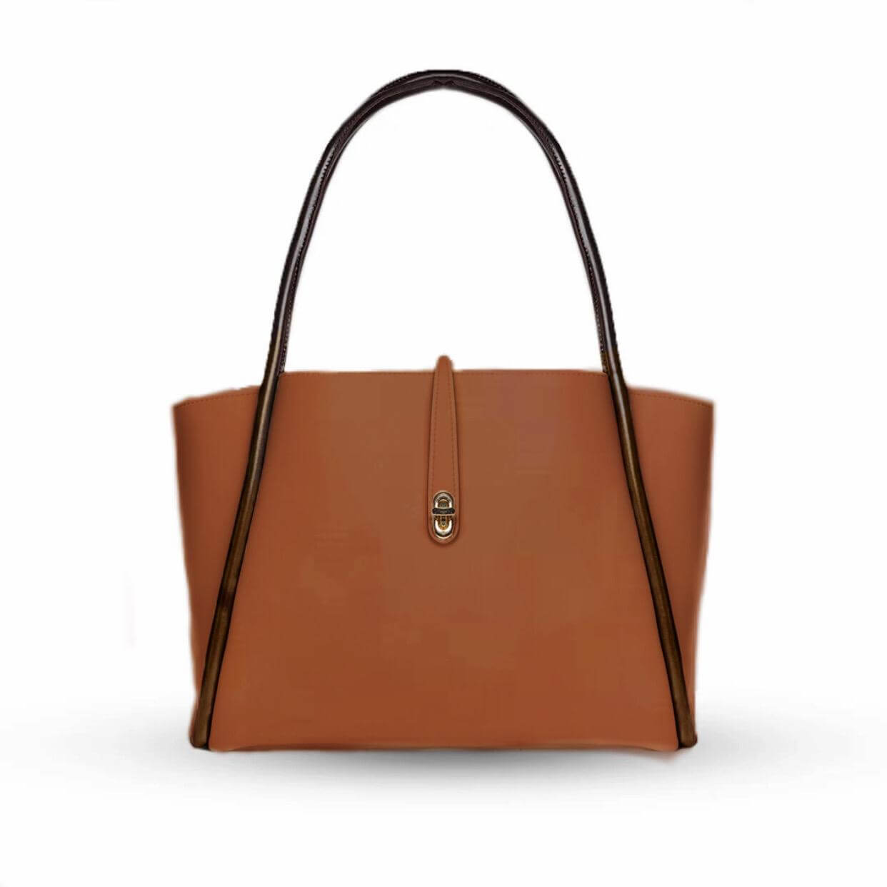 Elizabeth Brown women's tote bag in brown by Bag X