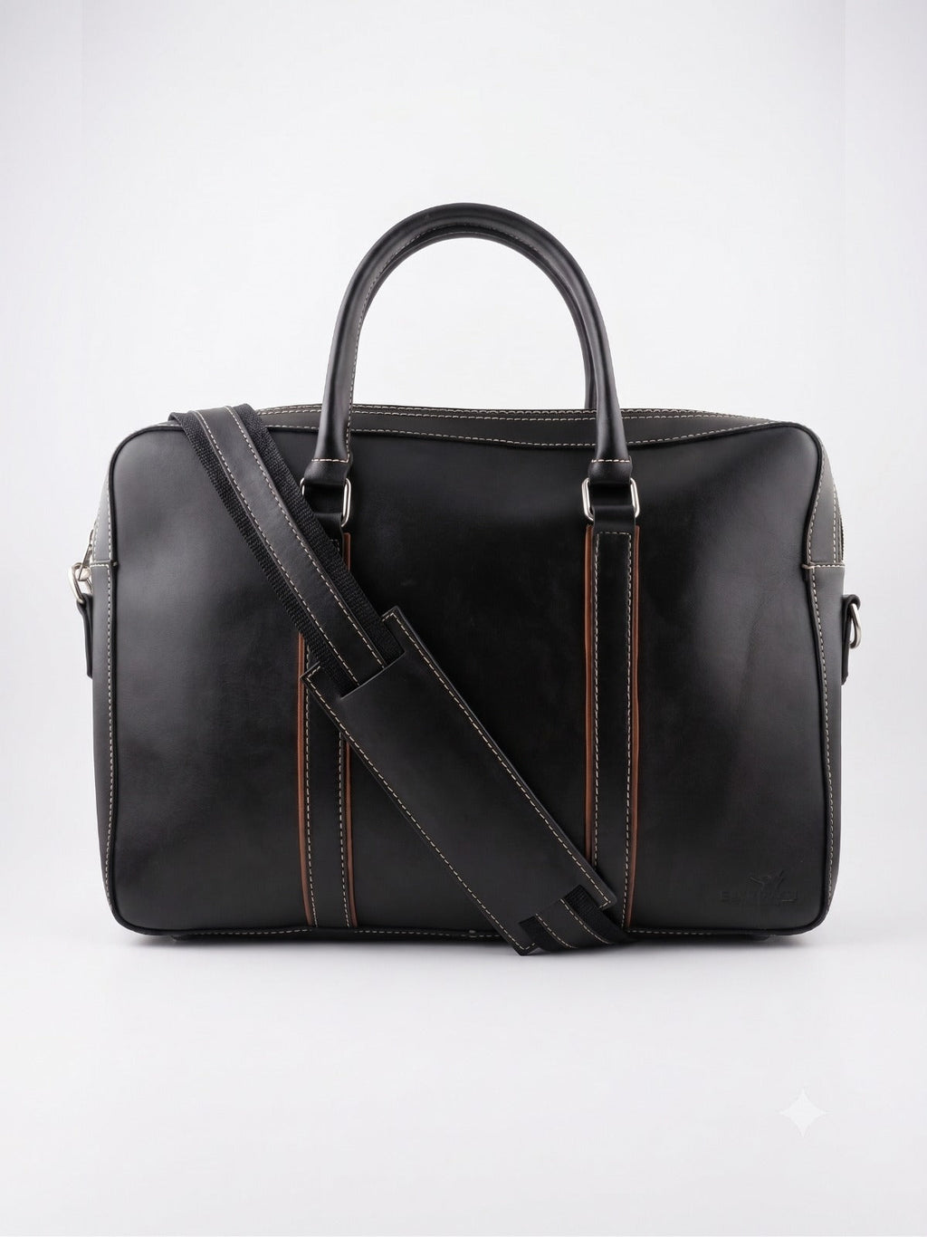 Apex Black women's laptop & office bag in black by Bag X