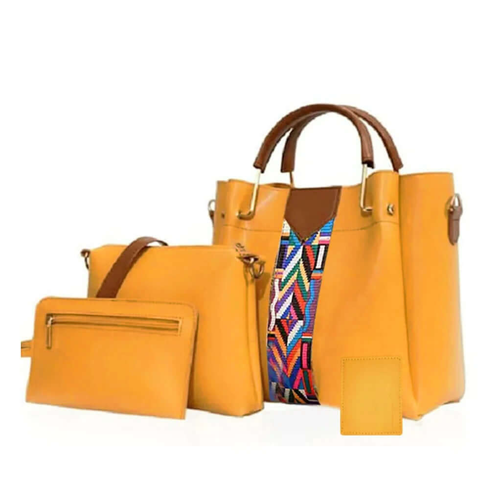 CAPRI 4 PCS YELLOW - Bag X