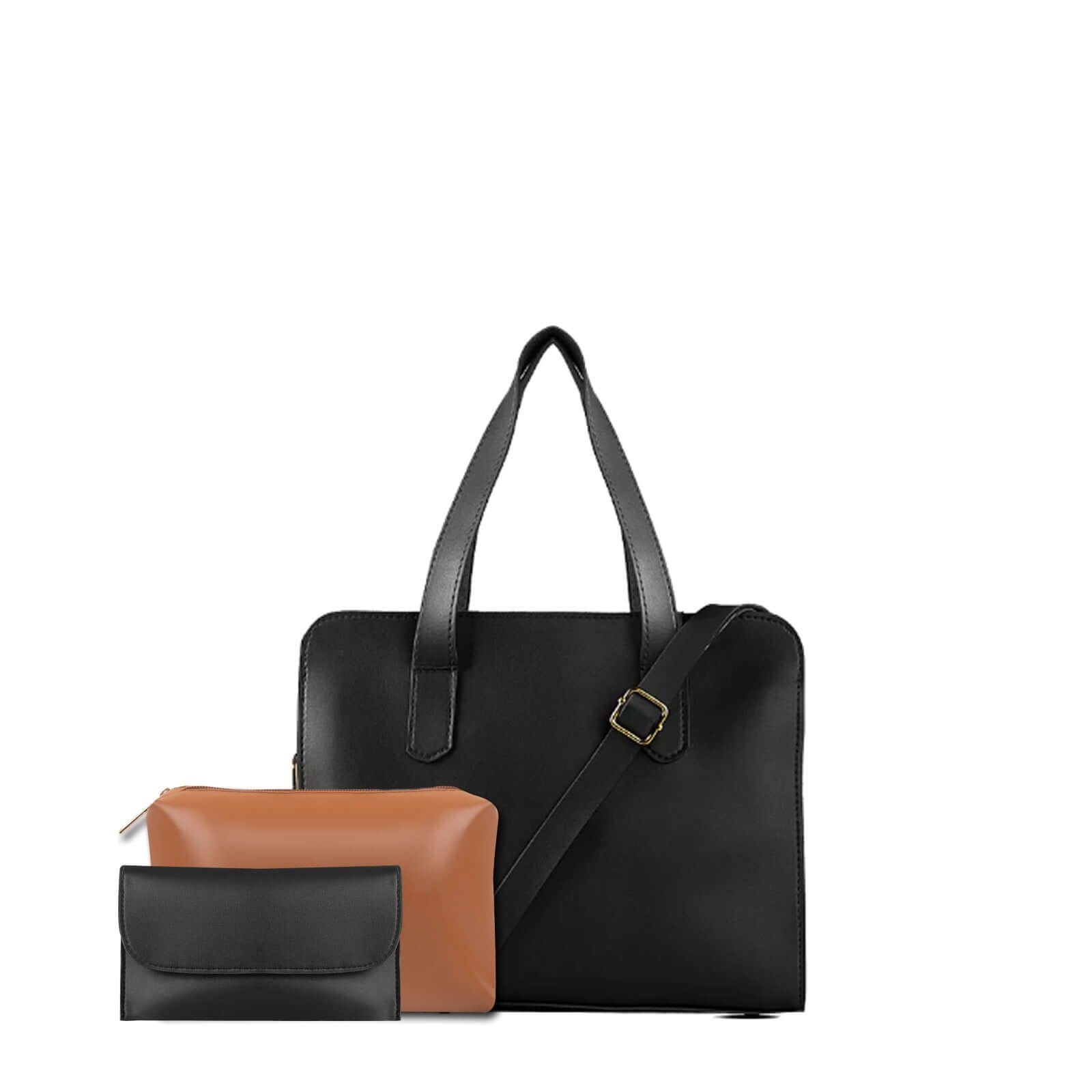 HAZEL 3 PCS BLACK - Bag X