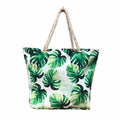 Tropical Canvas Tote women's tote bag in classic by Bag X