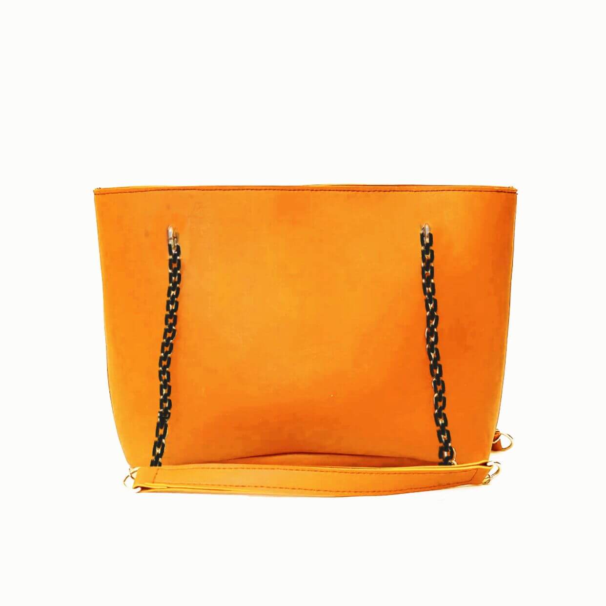 VEGAS MUSTARD WITH BLACK CHAIN - Bag X