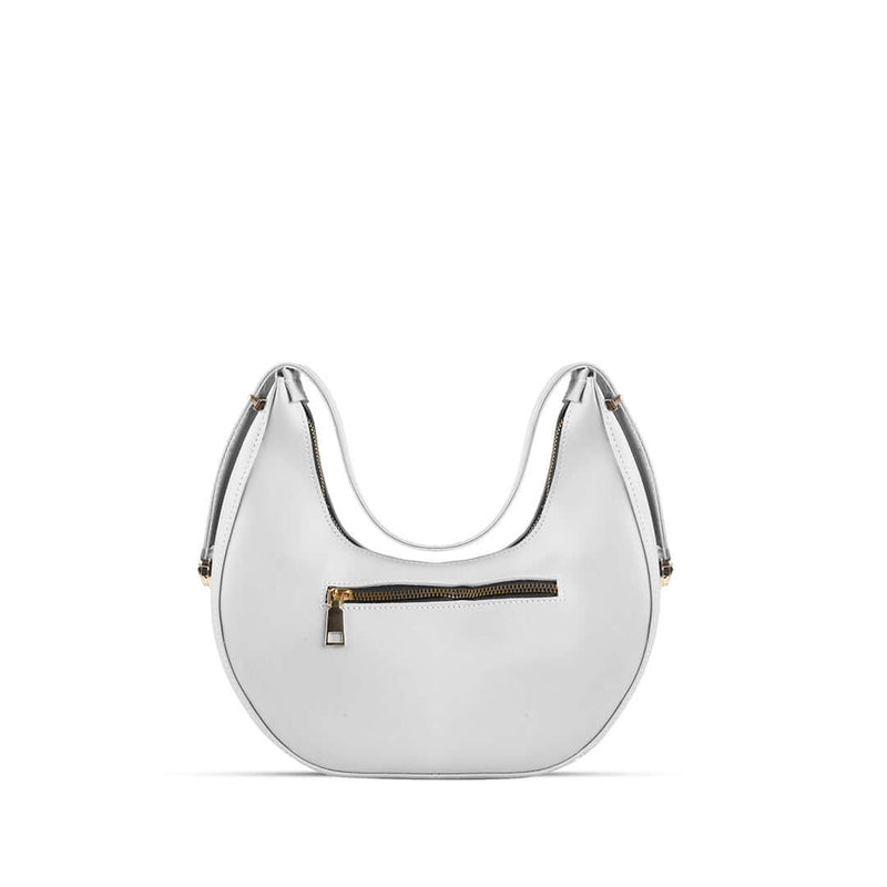 Alice White women's shoulder bag in white by Bag X