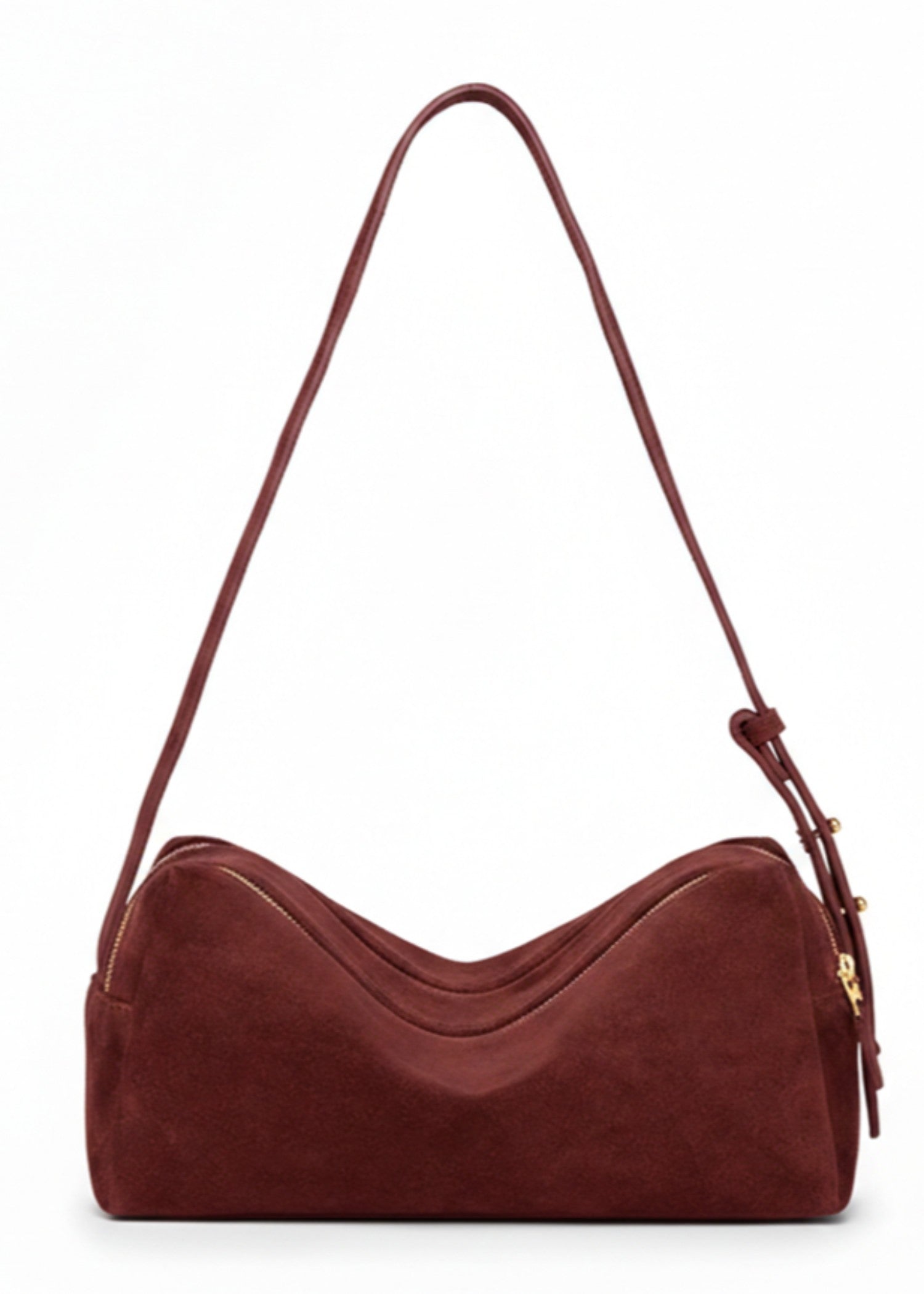 Becky Maroon women's shoulder bag in maroon by Bag X