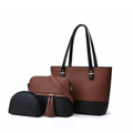 Grace Brown / Black women's crossbody bag in black by Bag X