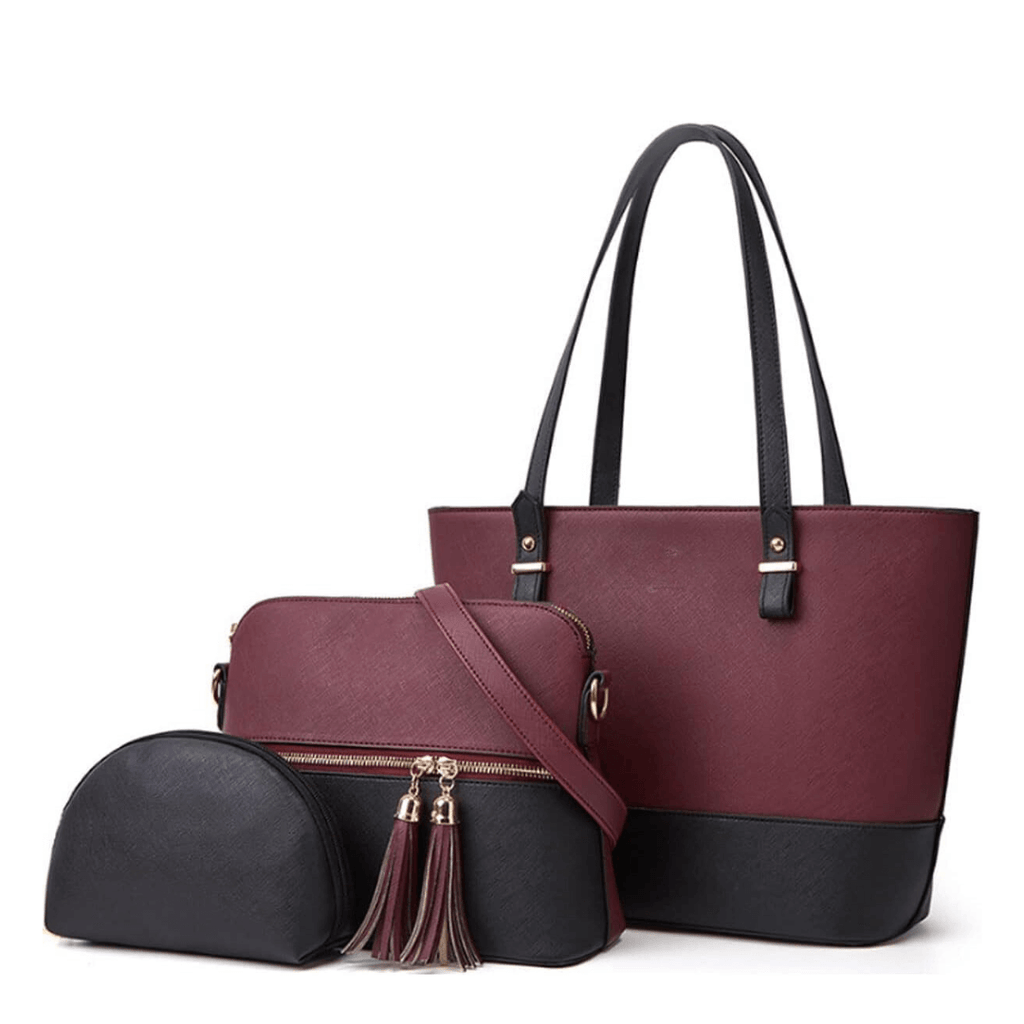 GRACE MAROON / BLACK - Bag X
