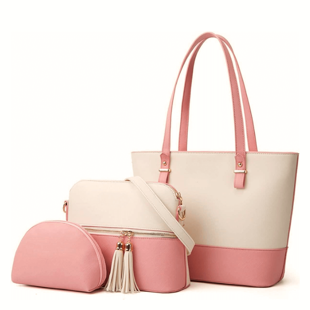 GRACE WHITE / PINK - Bag X