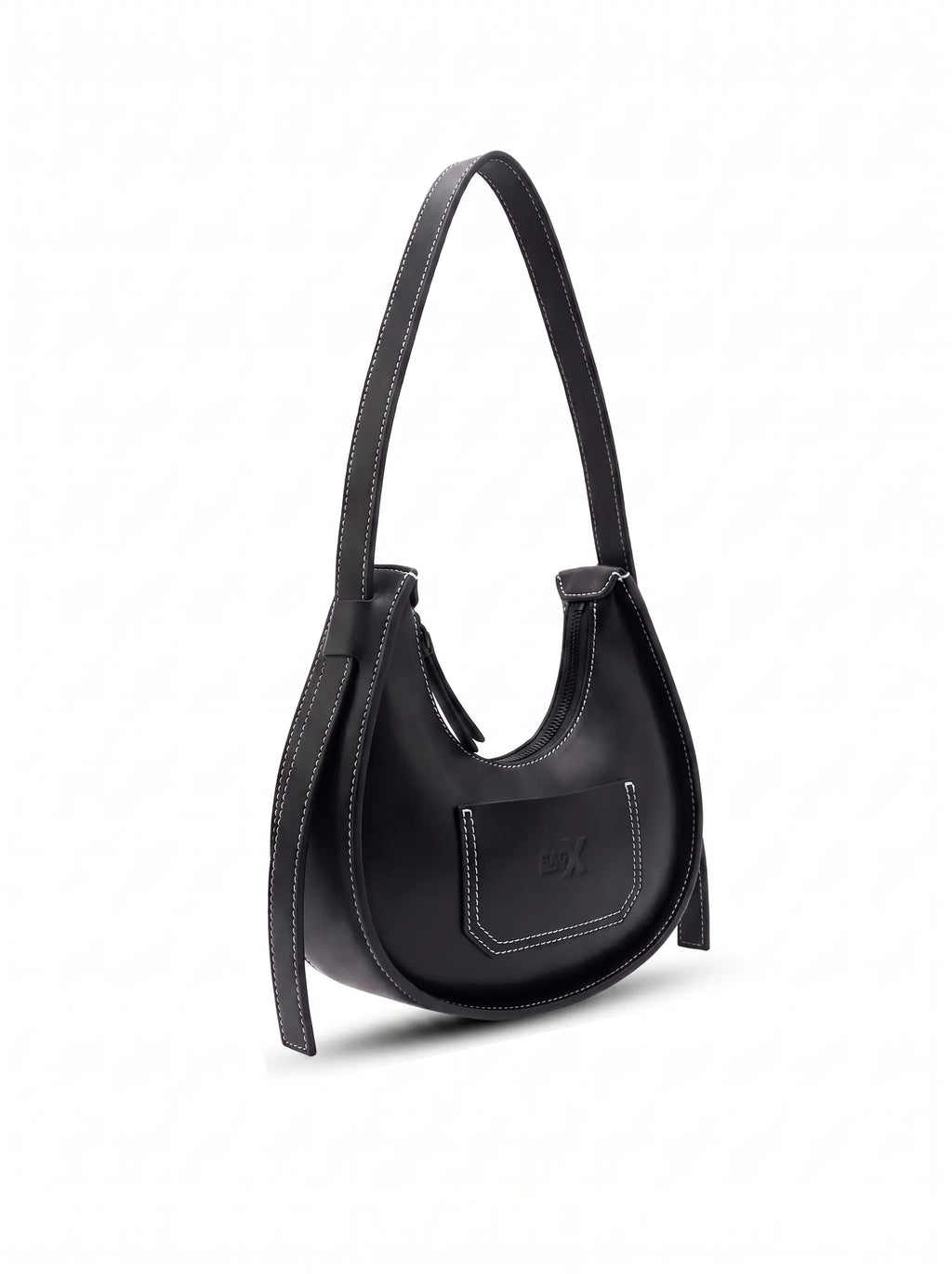 Eli Black women's shoulder bag in black by Bag X