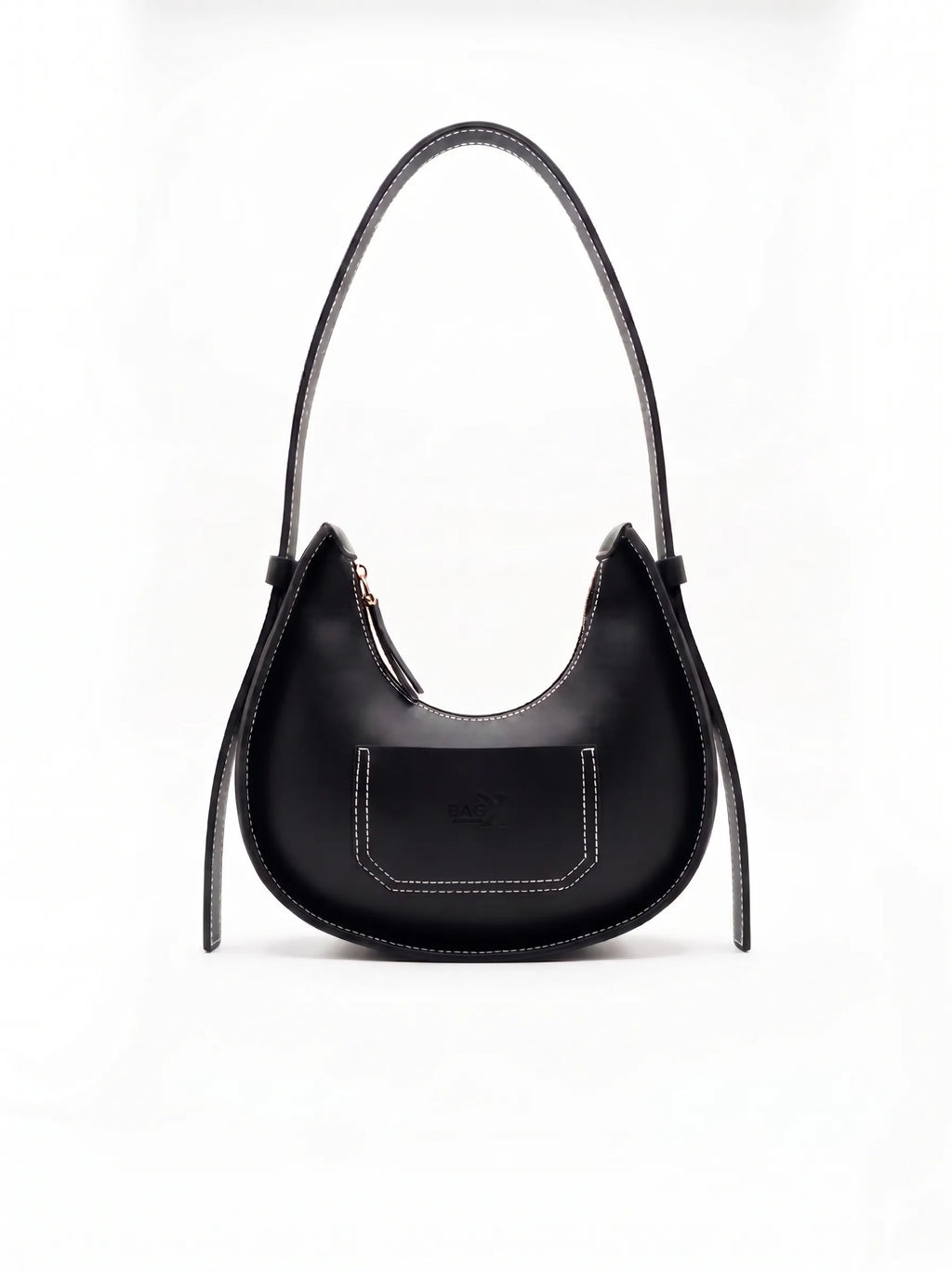 Eli Black women's shoulder bag in black by Bag X
