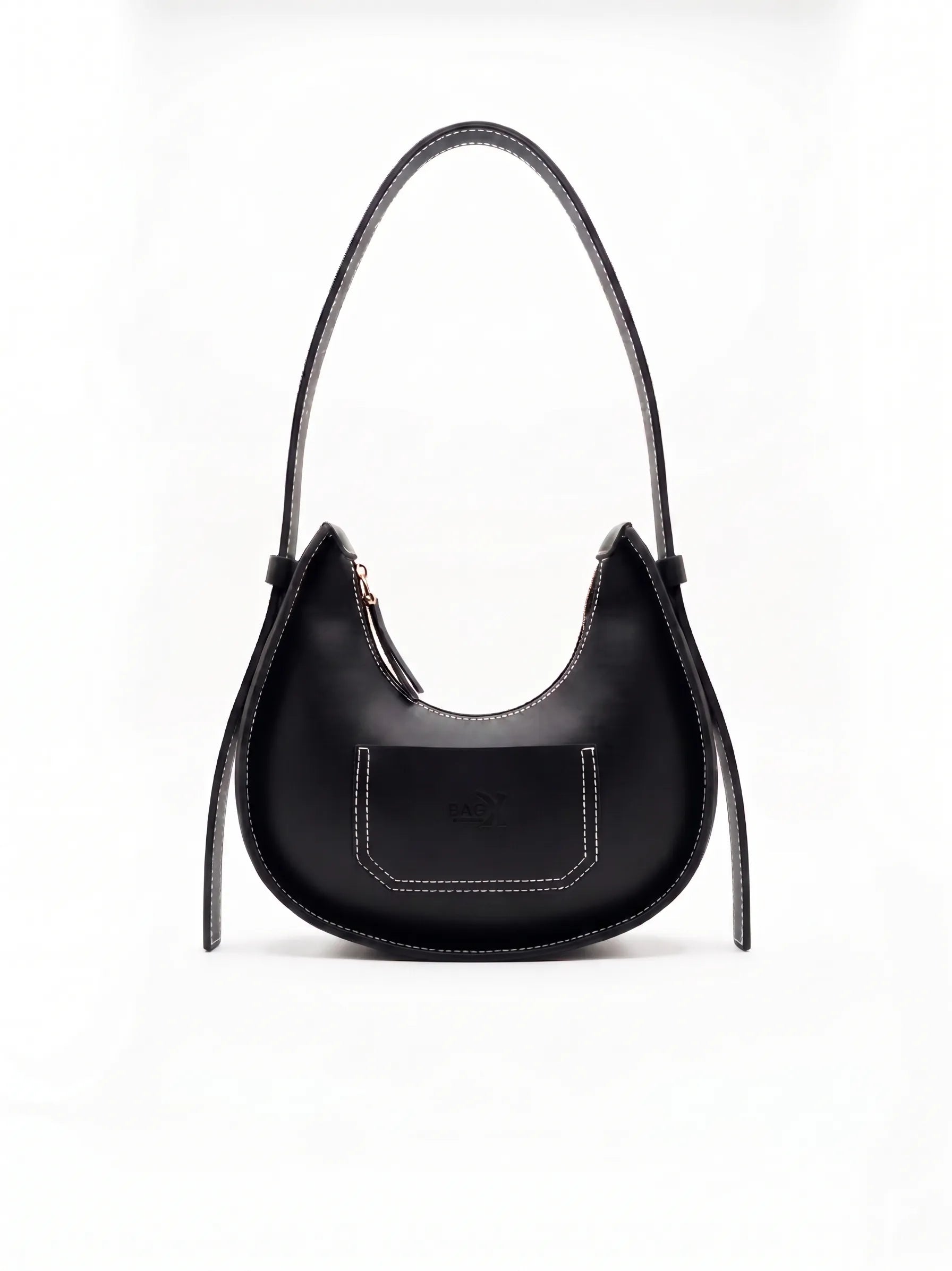 Eli Black women's shoulder bag in black by Bag X