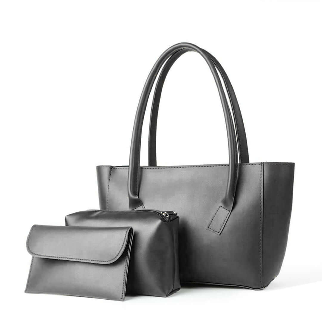 Luna Black - Leftover women's shoulder bag in black by Bag X