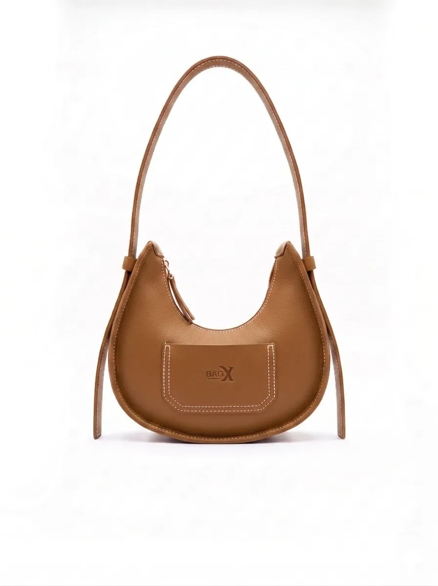 Eli Brown women's shoulder bag in brown by Bag X
