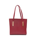 Canva Maroon women's tote bag in maroon by Bag X