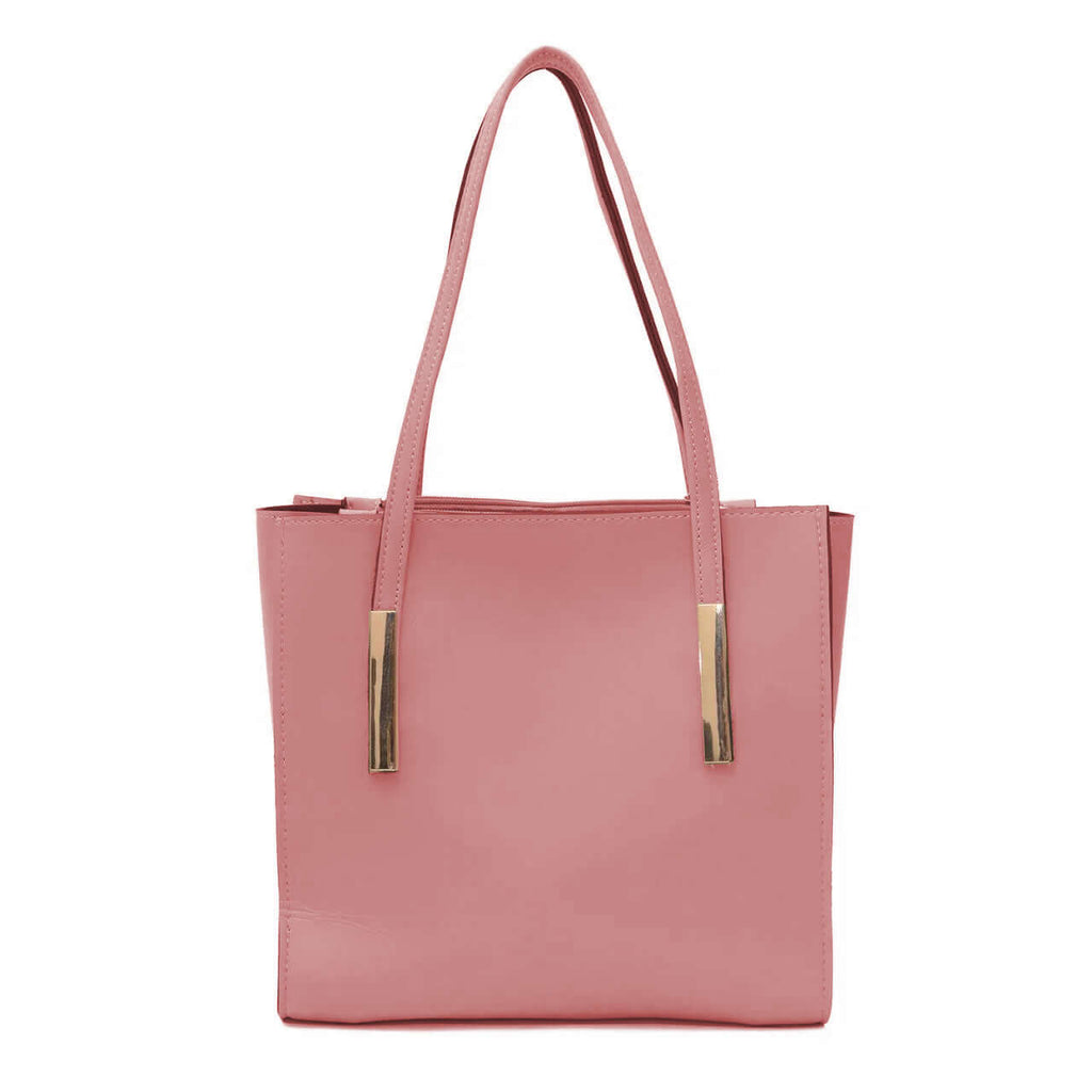 Canva Pink women's tote bag in pink by Bag X