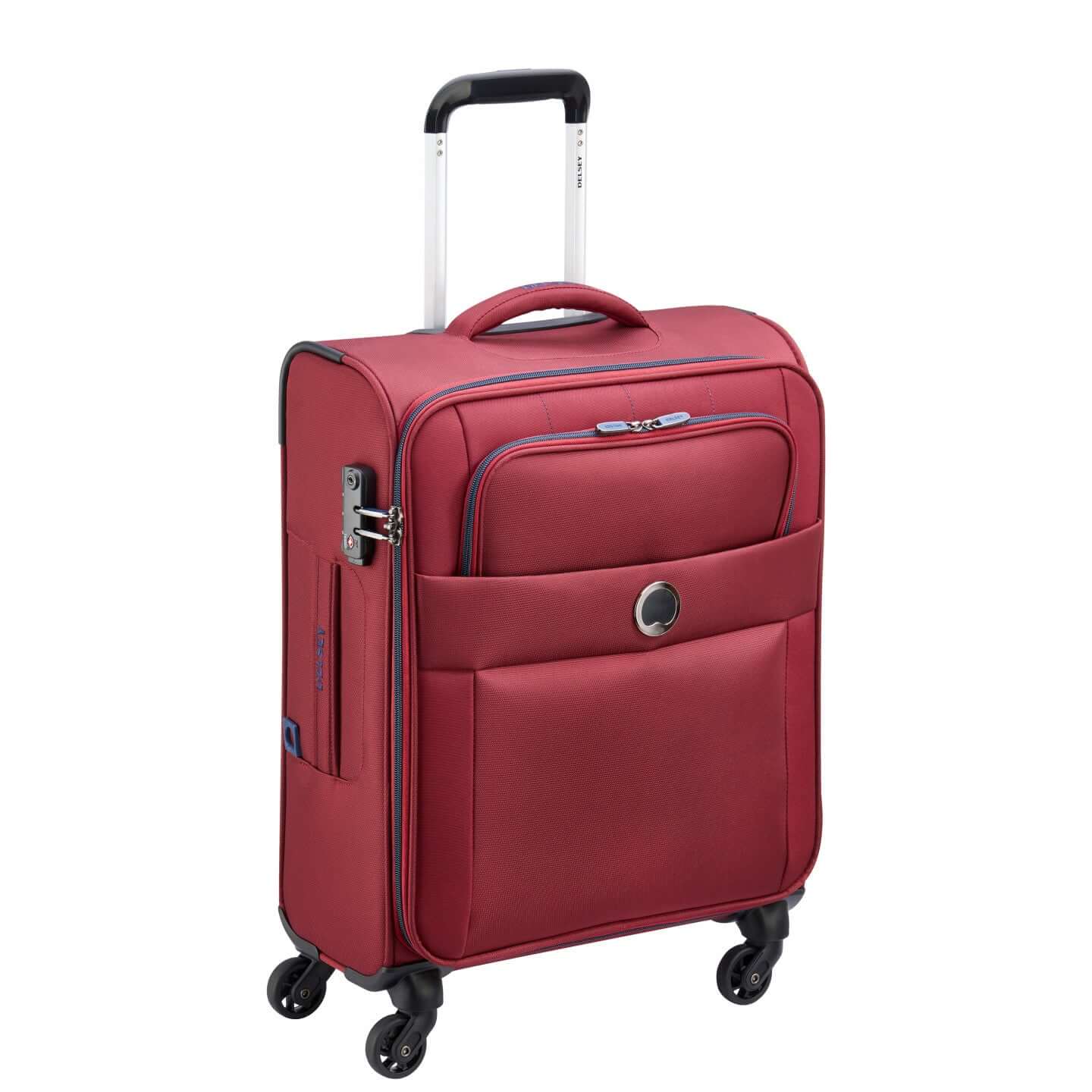 Delsey Paris Cuzco 4W Red Soft Suitcase - set of 3 - Bag X