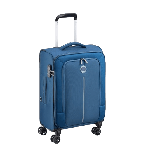 Delsey Caracas 4W Trolly Blue Expandable - Set of 3 - Bag X