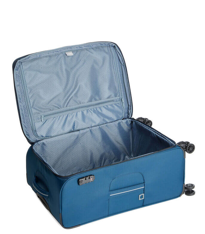 Delsey Caracas 4W Trolly Blue Expandable - Set of 3 - Bag X