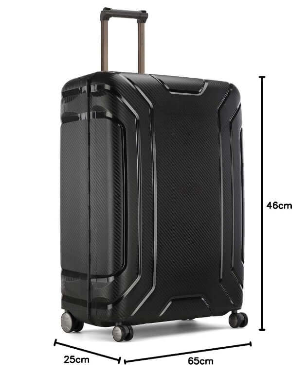 Hashtags Trolly 3 Piece Set - Black - Bag X