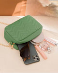 Aura Green - Leftover women's crossbody bag in green by Bag X
