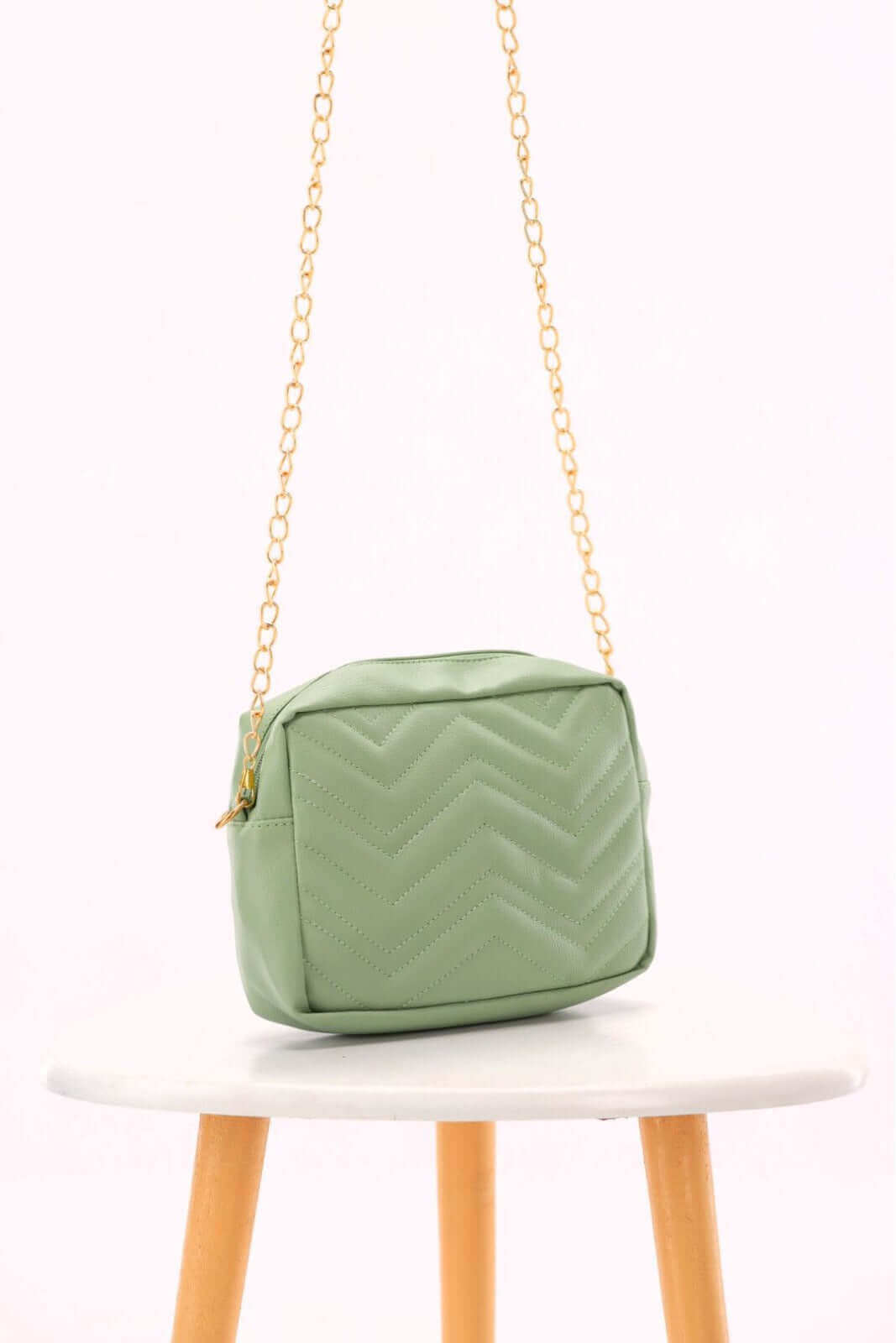 Aura Green - Leftover women's crossbody bag in green by Bag X