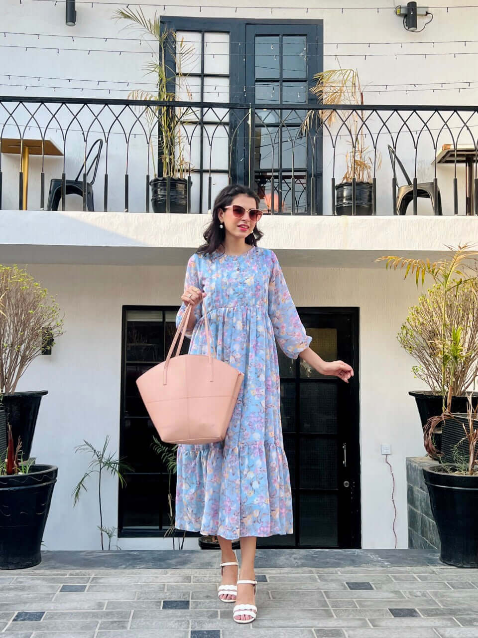 TOTE SHOULDER PINK - Bag X