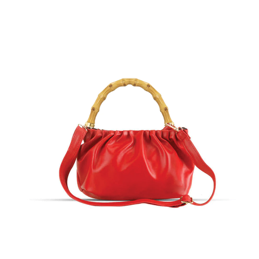 Rose Red - Leftover women's handbag in red by Bag X