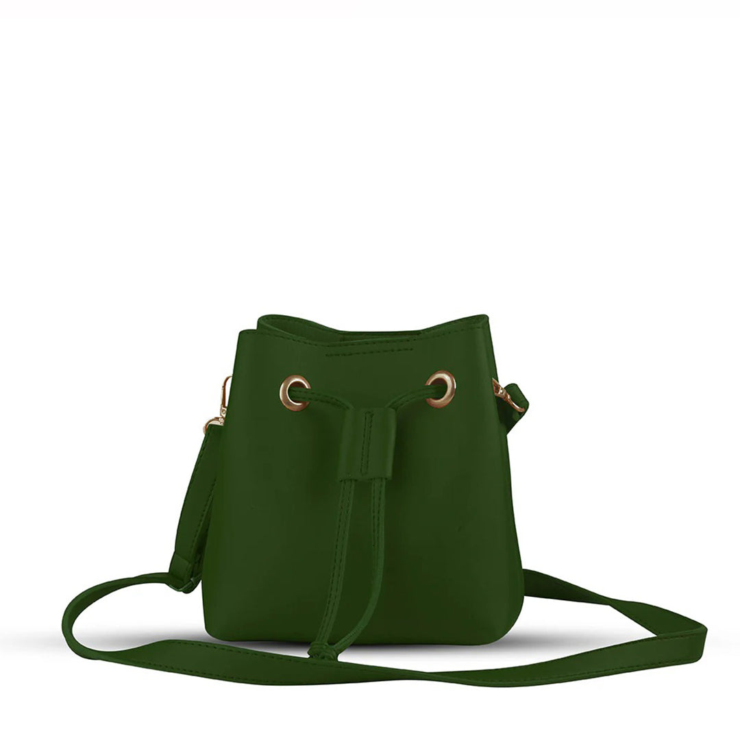 Kelly Green women's shoulder bag in green by Bag X