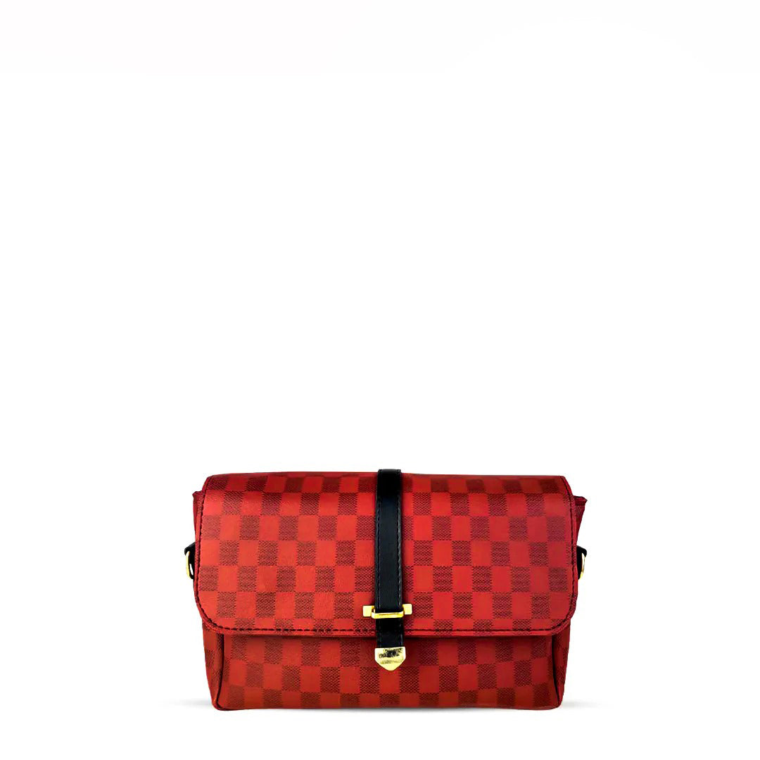 Sparkle Maroon women's shoulder bag in maroon by Bag X