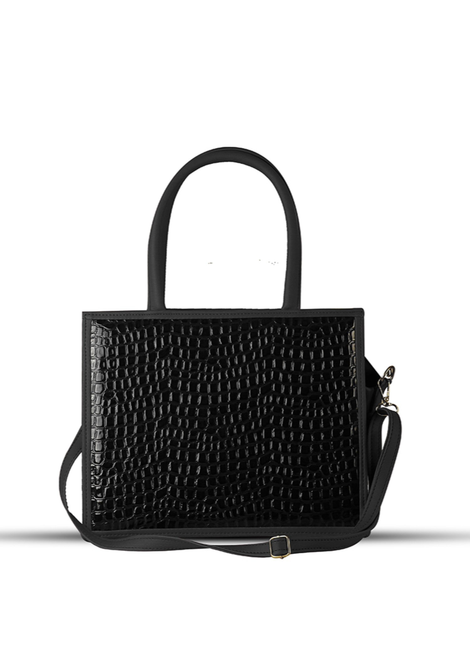 Kiara Black women's shoulder bag in black by Bag X