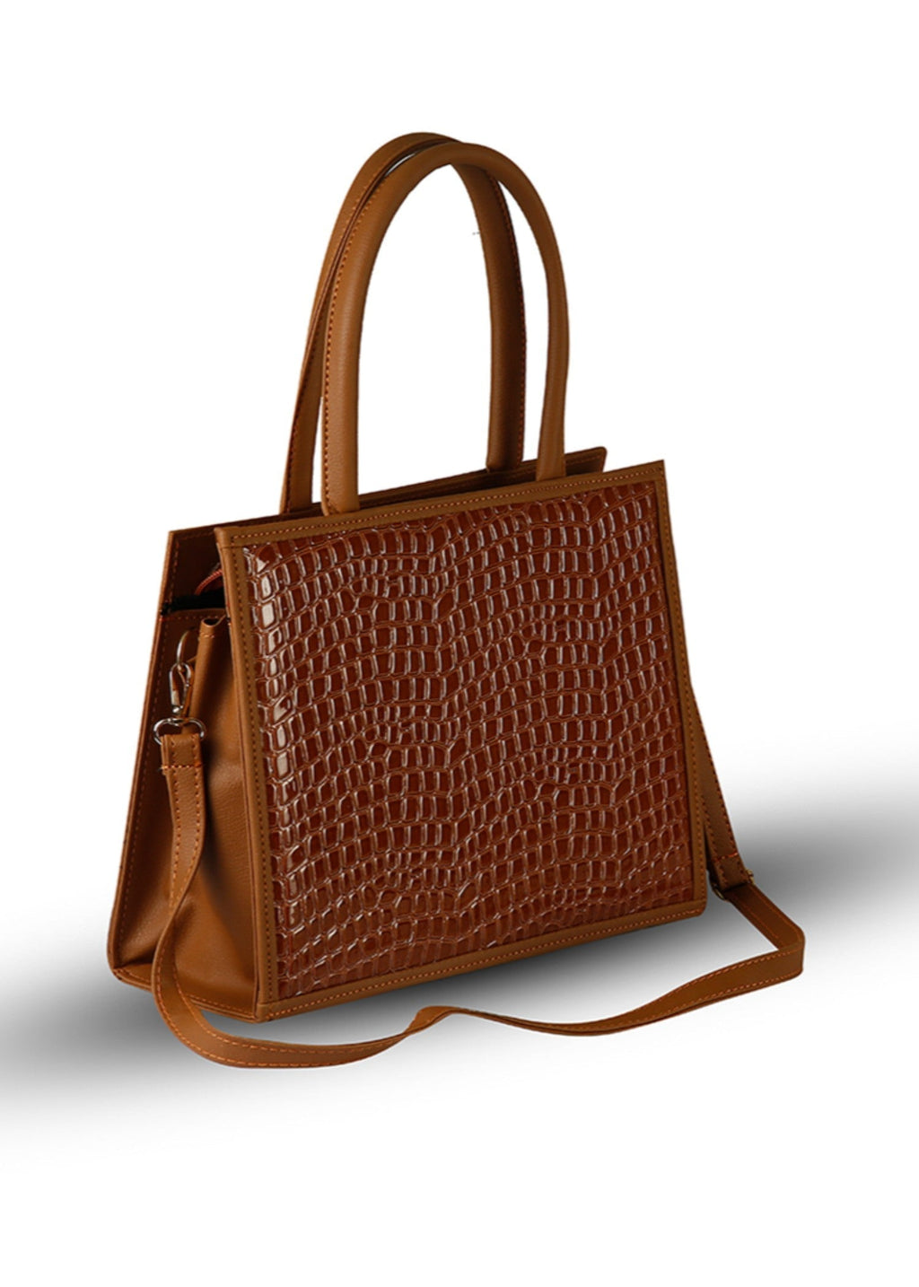 Kiara Brown women's shoulder bag in brown by Bag X