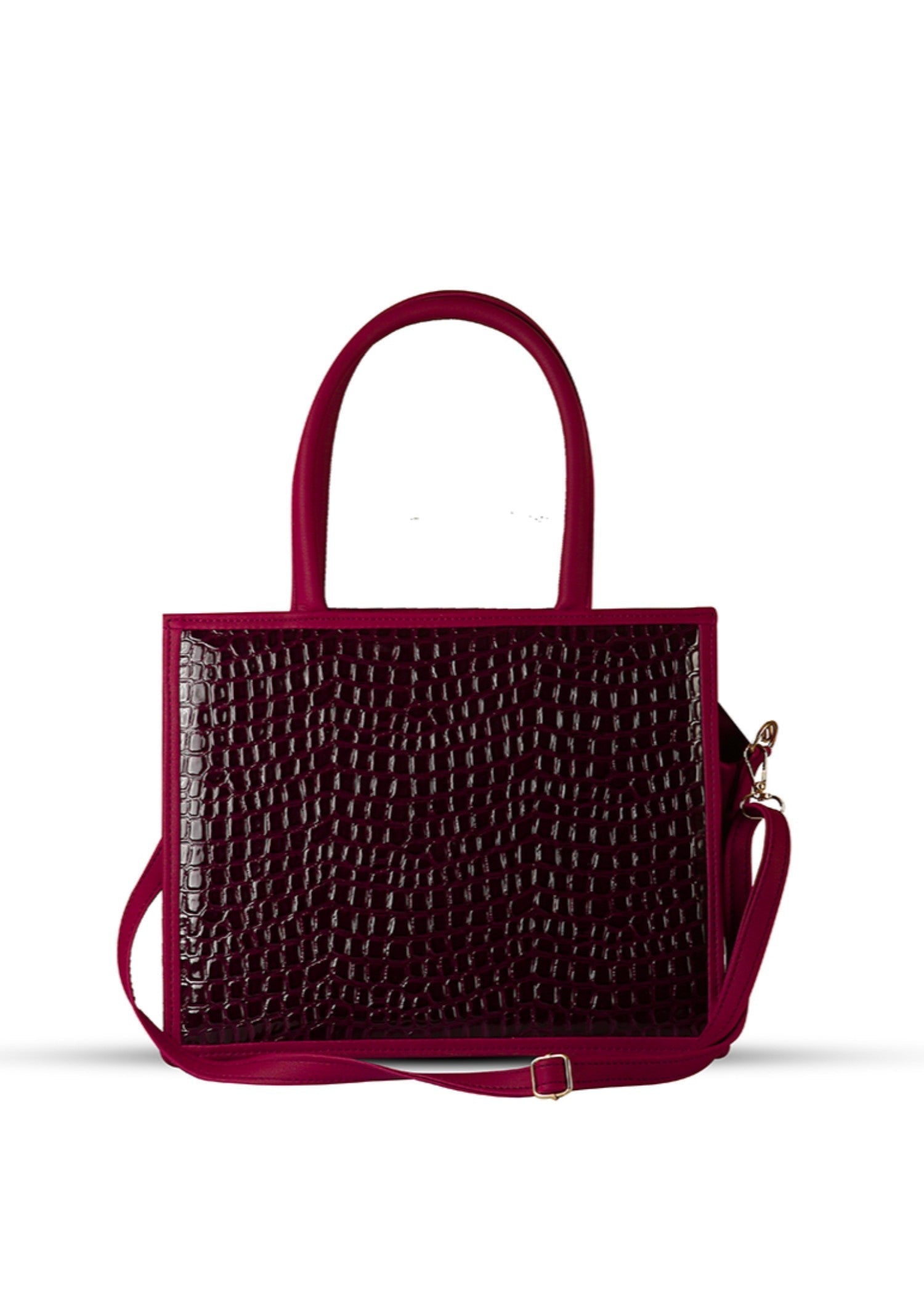 Kiara Maroon women's shoulder bag in maroon by Bag X