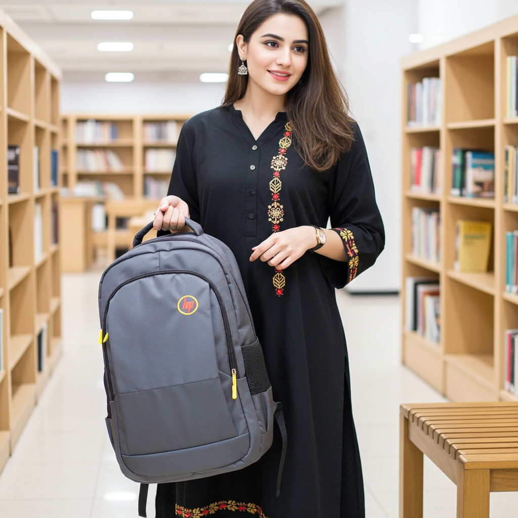 Laptop Bag Aero Grey women's laptop & office bag in grey by Bag X