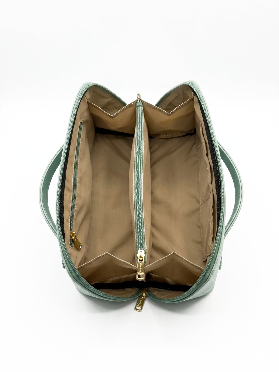 Lush Aqua Green women's handbag in green by Bag X