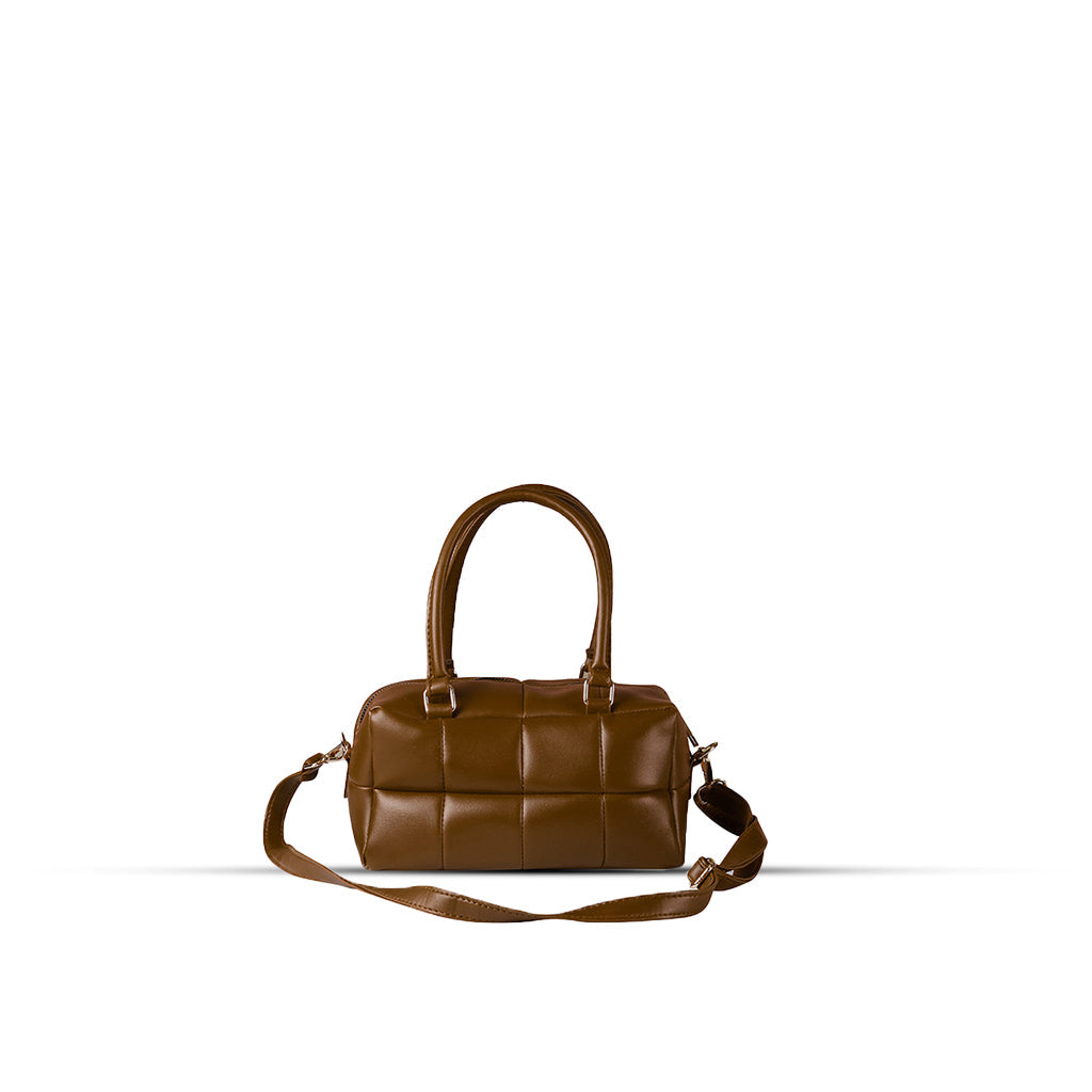 Meg Choco women's satchel in choco by Bag X