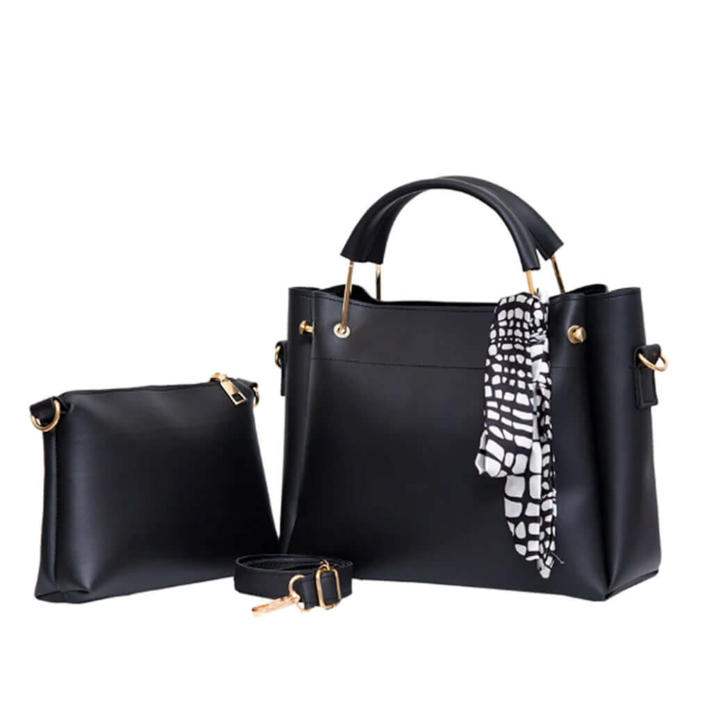 Moscow Black women's handbag in black by Bag X