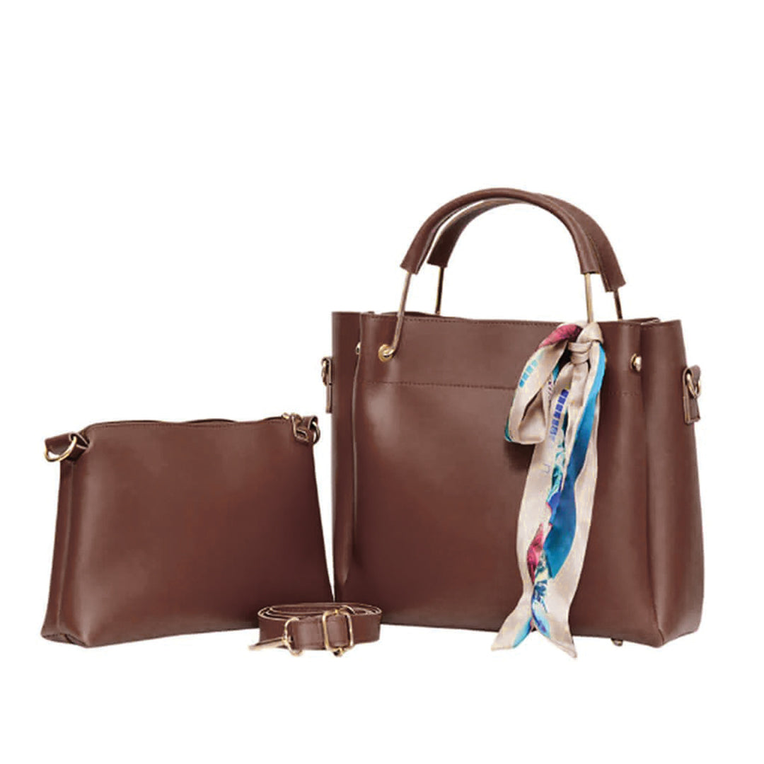 Moscow Choco Brown women's handbag in brown by Bag X