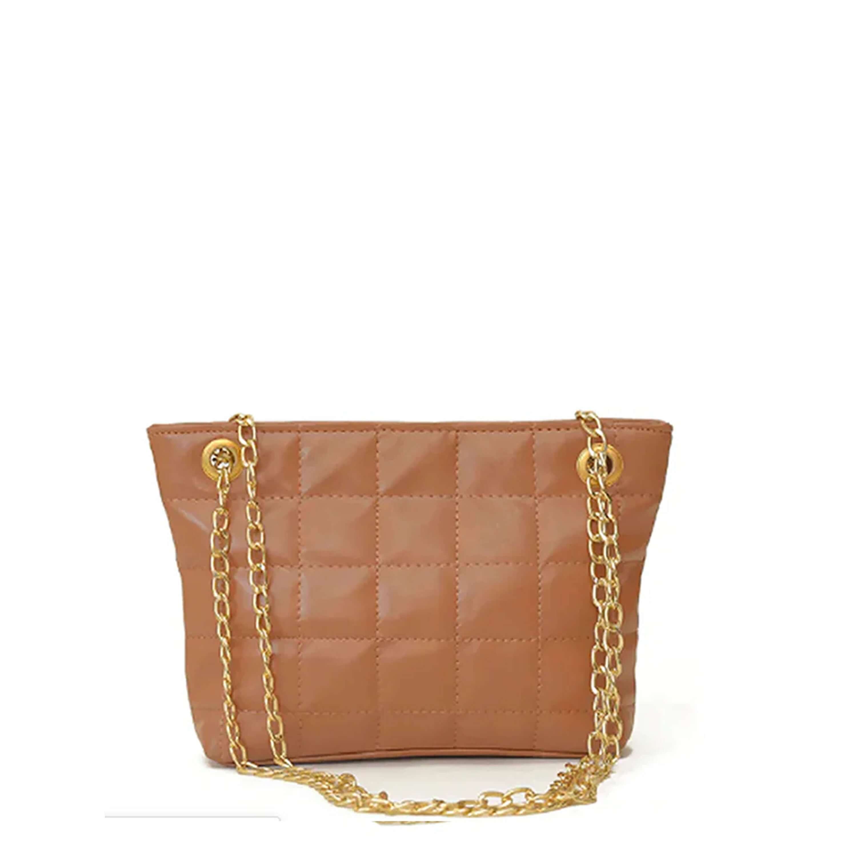 Oslo Brown women's crossbody bag in brown by Bag X