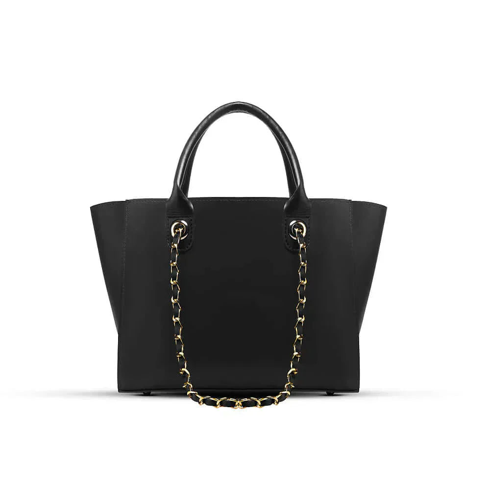 Plush Black women's handbag in black by Bag X