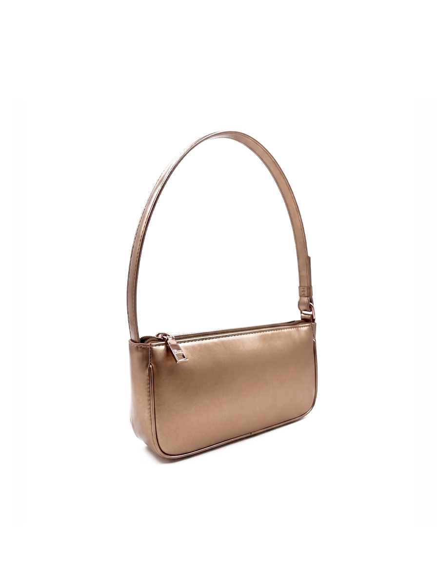 May Rose Gold women's shoulder bag in gold by Bag X