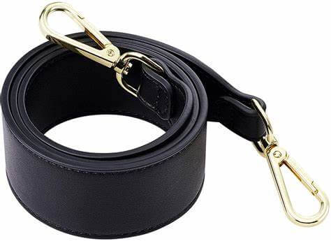 Black Strap women's handbag in black by Bag X