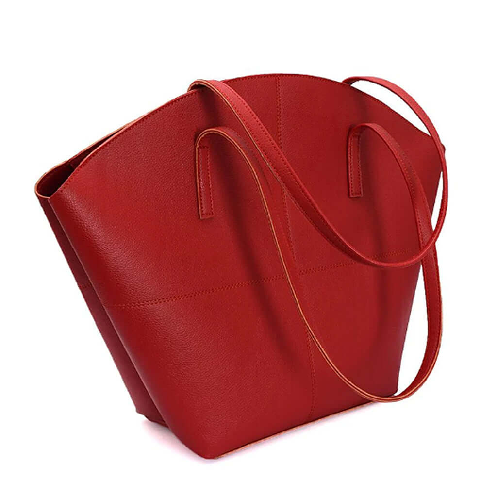 Tote Shoulder Red women's tote bag in red by Bag X
