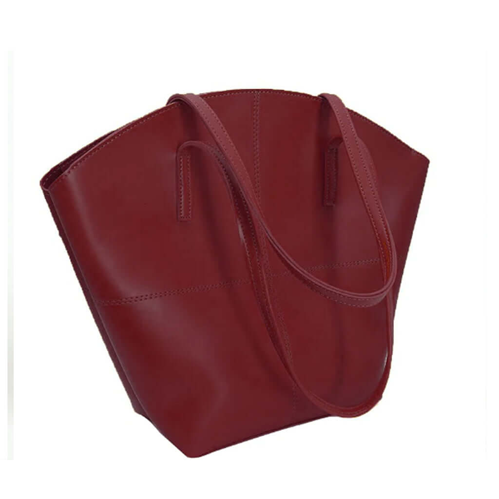 Tote Shoulder Maroon women's tote bag in maroon by Bag X