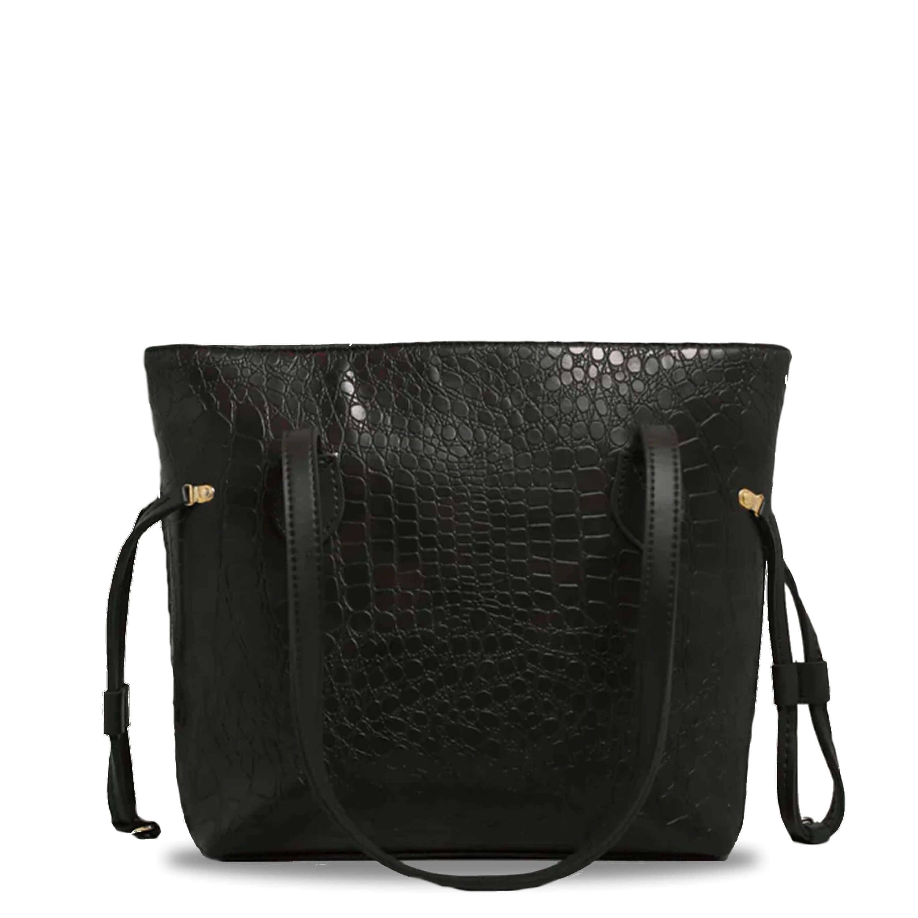 Trinity Black women's tote bag in black by Bag X